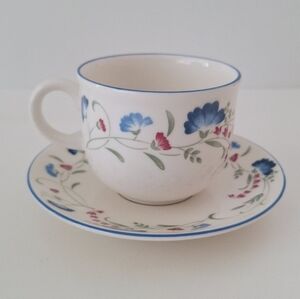 Royal Daulton Windermere "Expressions" tea cup and saucer set - vintage